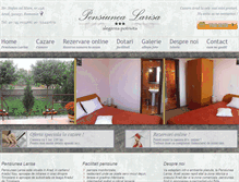 Tablet Screenshot of pensiunealarisa.ro
