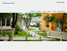 Tablet Screenshot of pensiunealarisa.com